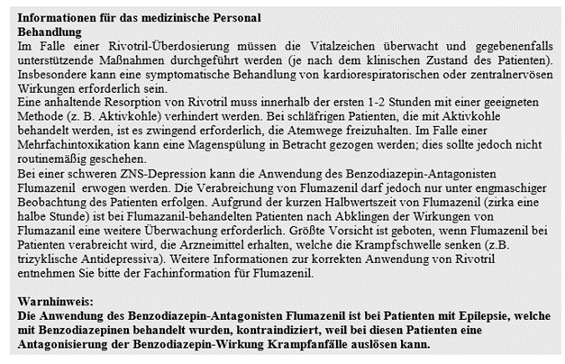 Preis von rivotril